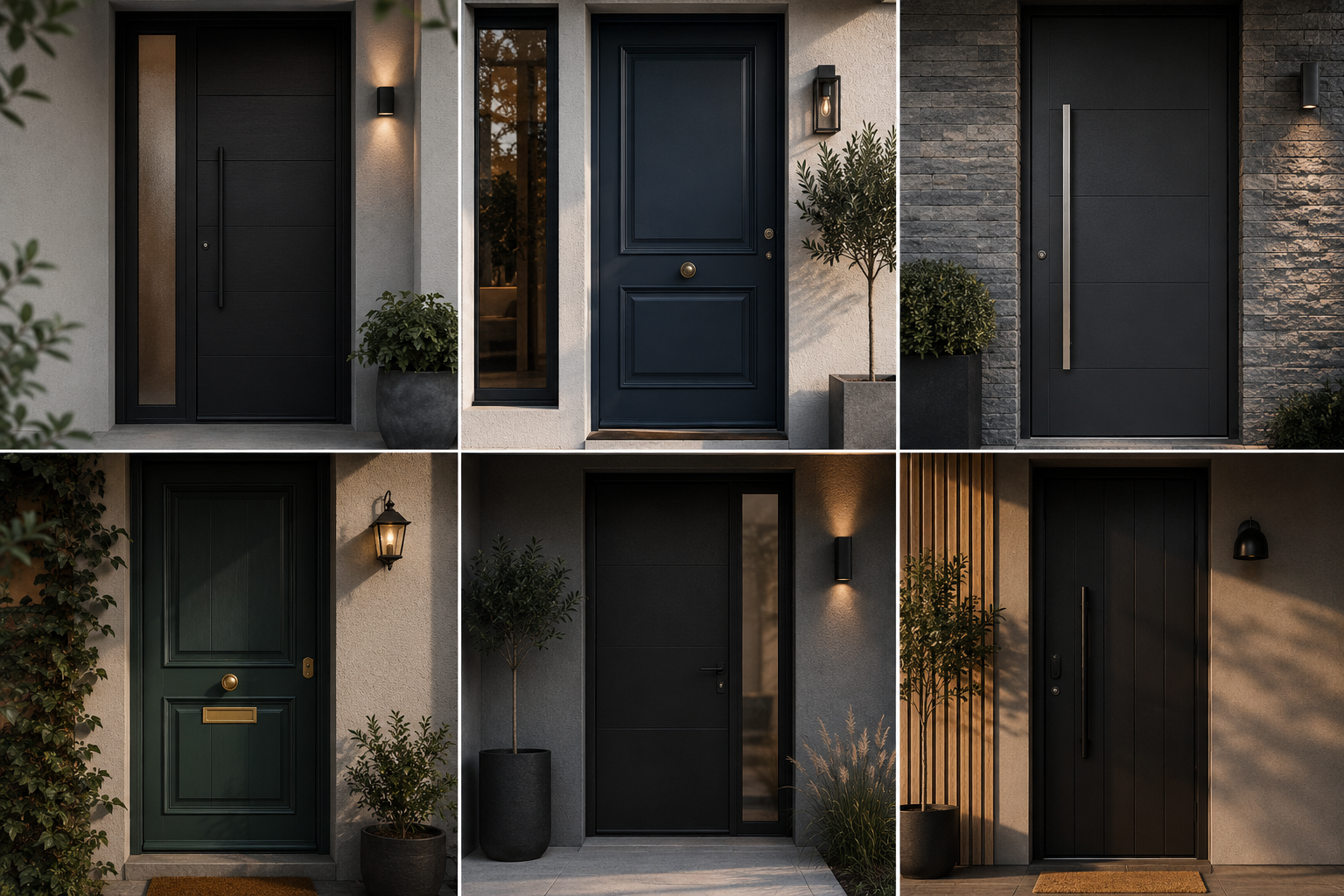 Comment choisir la couleur de la porte d’entrée ?