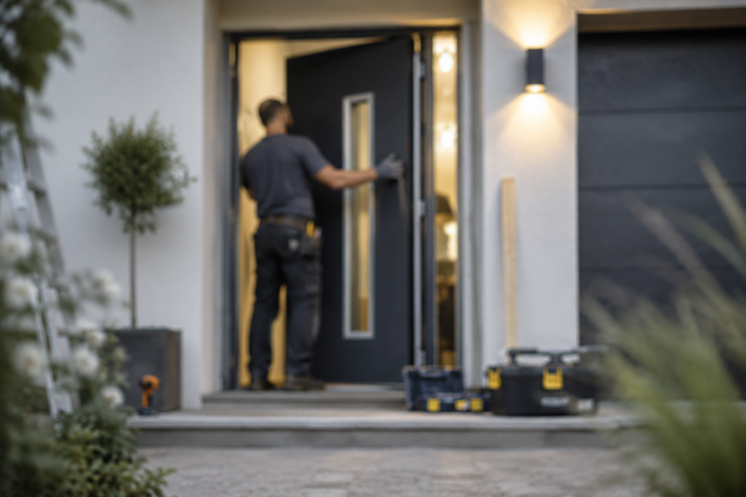 Combien de temps pour poser une porte d’entrée ?